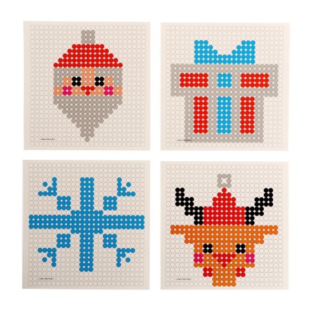 New Year's thermal -sized "New Year! Santa Claus "with tweezers-5