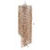 Bayerlux lamp "Scandy" E27 40W Shampan 10x10x32-150 cm