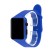 Electronic watch watches with silicone strap
