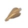 Drill step tundra pro, HSS, tin, spiral profile, trihedral. Saar, 6-30 mm