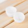 The basis for creativity is “egg”, the set of 6 pcs is opened, size 1 pcs: 4 × 6 cm, white color