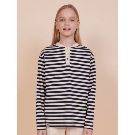 Jumper for girls, height 134 cm, dark blue color