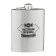 Flaw for alcohol "100% real man", stainless steel, 240 ml, 8 oz