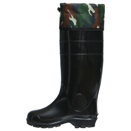 Men's boots S-25M PVC, black, size 44-5