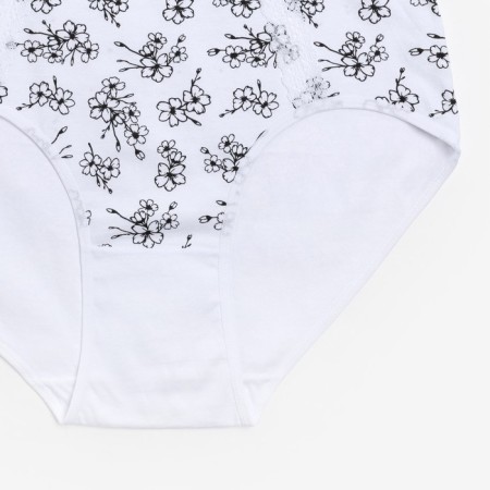 Credes of slips female collorista, white color, size 58-60-1