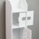 Foam for the bathroom, floor, 15 x 15 x 80 cm, plastic