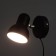 Sconces with the Sevantos wire E27 40W Black 9x9x14 cm