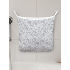 Organizer in a bathtub on suction cups 