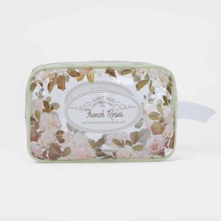 Lightning cosmetic bag, green color-1