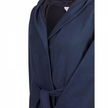 Male robe with a hood "Marvin", size m, color blue-1