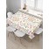 Gablip on the table "Tulips as a gift", rectangular, oxford, size 145x180 cm