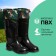 Men's boots C-26, PVC, black, size 43