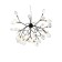 Vetta chandelier, size 72x157 cm, 36x2W, G4