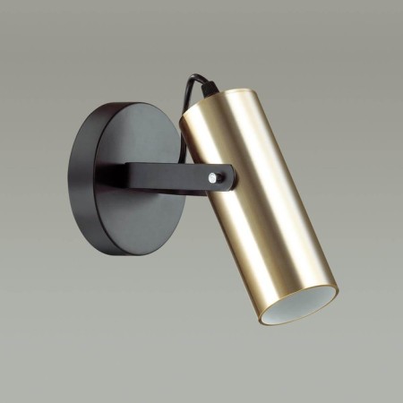 Bra Claire, GU10 LED 1x5W, gold color, black-2