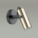 Bra Claire, GU10 LED 1x5W, gold color, black