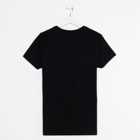 T -shirt male, black color, size S-5
