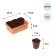 Set for seedlings: glasses of 250 ml (6 pcs.), Container 24 × 16 cm, mix