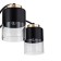 Lamp on the ESCADA rod, 2121/5p. 5x40W, e27, 680x680x490 mm, black/gold color