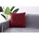Pillowcase "Crystal", size 45x45 cm, burgundy color