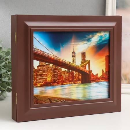 Key closed "bridge" 26.5x31.5 cm nut-1