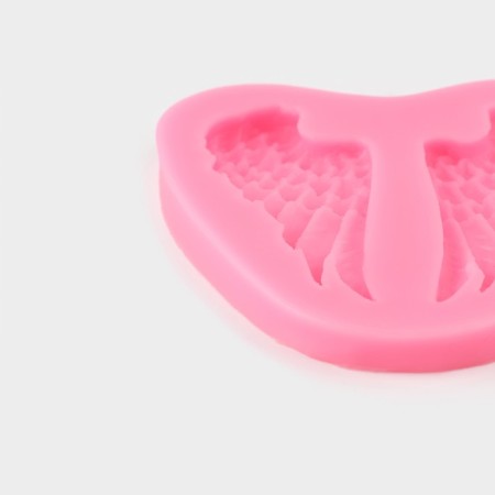 Mold Dolyana "Wings", silicone, 7 × 6.5 cm, color mix-3