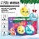 New Year's set for creativity. Christmas balls for coloring "New Year", 2 pcs, paints