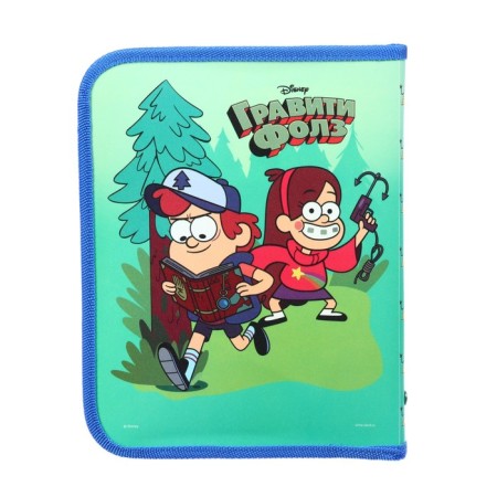Plastic folder for notebooks A5, on lightning, gravity farz-5
