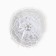 Outlet. Bant for hair on elastic band, white, 10.5 cm, Minnie Mouse