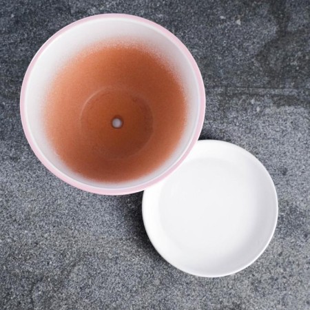 Flower watercolor pot pink 1.65 liters-2