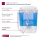 Washing Machine "Cashing Man" WM-0101, 140 W, V = 17 L, Load Load 1 kg, Blue Tax Color Blue