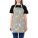 Apron kitchen with a photo print "Spray arrows with feathers", adjustable, size OS