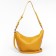 Sobo bag female, genuine leather, Ludor mustard, 29x13x18 cm