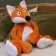 Soft toy "Fox Carl", 56 cm