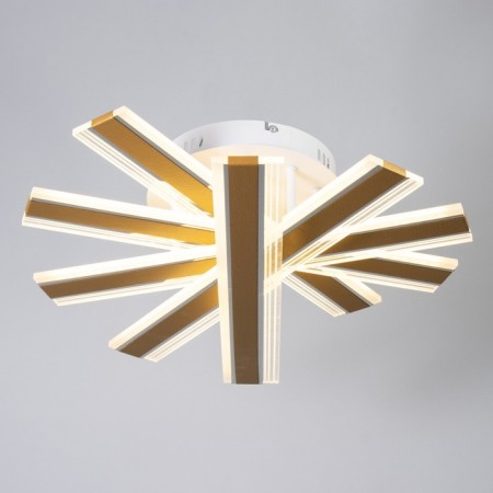 Luer with DPD "Jema" LED 140W 3000-6000W RGB gold 50x50x12cm Bayerlux-1