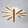 Luer with DPD "Jema" LED 140W 3000-6000W RGB gold 50x50x12cm Bayerlux