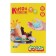 Cardboard of color A4, 10 sheets, 10 colors "Kalyaka-Malyak", Non.