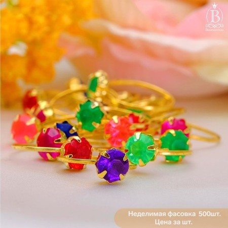 Children's ring "Strazinka" Rainbow Malaya, Mix color, Mix size
