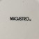 Porcelain dish for feeding Magistro Slate, D = 21 cm, white color