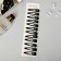 Invisibility for hair "Oval" (set 12 pcs) 5.5x1.5 cm, black
