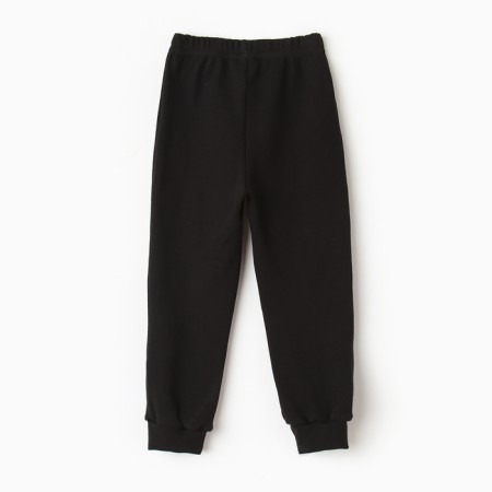 Pants for boys, black color, height 110 cm-3