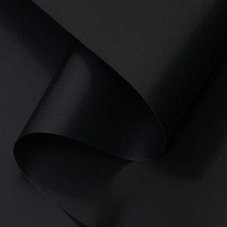 Flower film "Pearl", black, 58 cm x 10 m