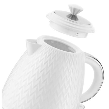 Electric kettle KitFort KT-681, plastic, 1.7 l, 2200 watts, auto shutdown, white-3