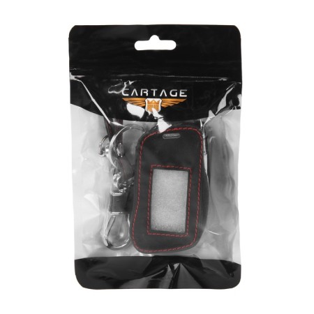 Case for the remote control of the alarm of the Starline A93 A63, leather-8