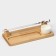 Board for serving, metallic skewer, saucepan, 30 × 14 cm, birch, soaked in mineral oil
