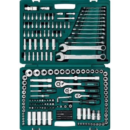 Tools in the case of the Kraftool case 27888-H216, universal, 216 items