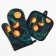 Kitchen set of the “orange” shares of 17*17 cm, mittens-output 26*16 cm, 100% p/e