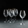 Amber glass glasses set, 6 pcs, 295 ml, gold laying