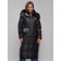 Coat insulated winter female, size 44, black color