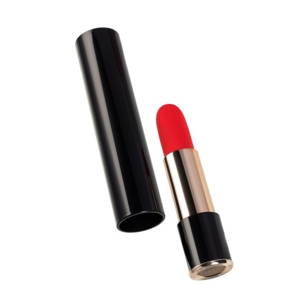 Minivibrator L’Eroina Merlo, ABS plastic, black color, 10.5 cm-3