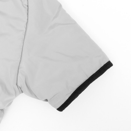 Jacket for large dogs, membrane, 2xl (DS 45, Osh 45, OG 63cm), gray-black-7